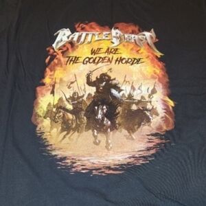 BATTLE BEAST - WE ARE THE GOLDEN HORDE - MENS SIZE XXL
